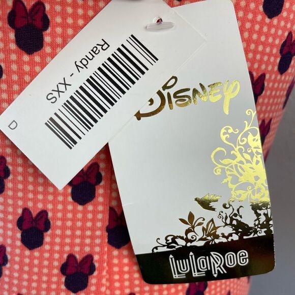 NWT Disney LulaRoe Randy Top Size XXS EUC - Picture 6 of 8